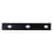 Hampton Hampton 1.50 in. H X 10.25 in. W X 1/4 in. D Black Steel Inside/Outside Corner Brace 02-3405-025 - alternate 5